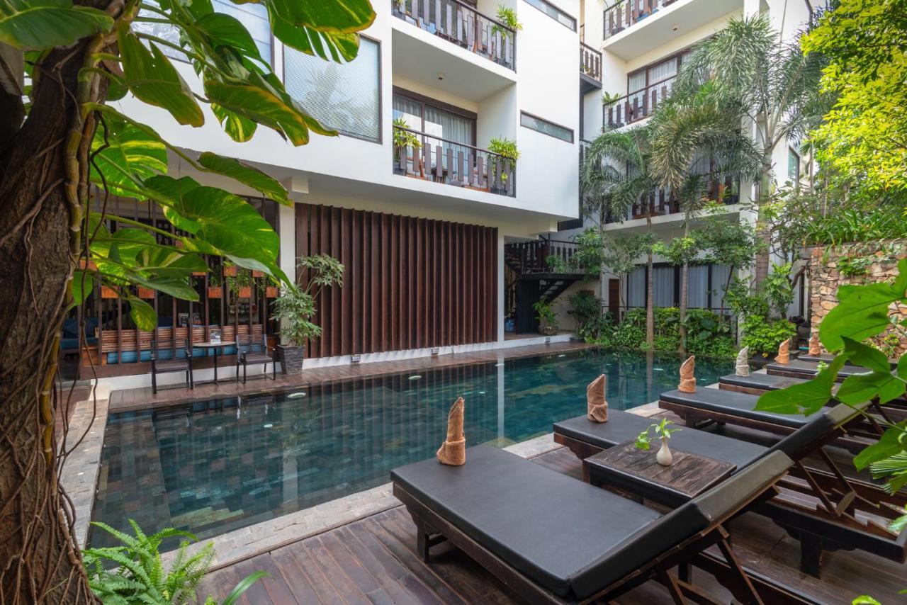 คิง ร็อค เรสซิเดนซ์ Hotel เสียมราฐ ภายนอก รูปภาพ